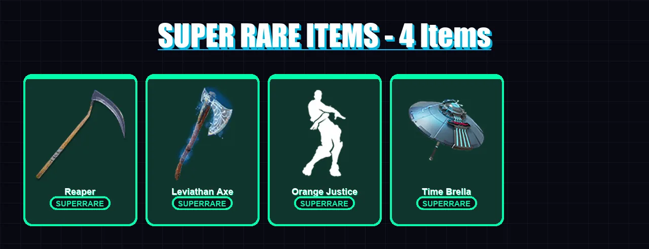 [PC] | Son Goku | Spectra Knight | Hades | Carbide | Mandalorian | 155 skin | 192 pickaxe | 135 emote | 146 glider | Lv4106