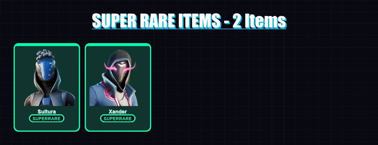 [PS4/PS5/XBOX/PC] | Sultura | Xander | Era | Optimus Prime | Nolan Chance | 20 skin | 23 pickaxe | 15 emote | 16 glider | Lv290