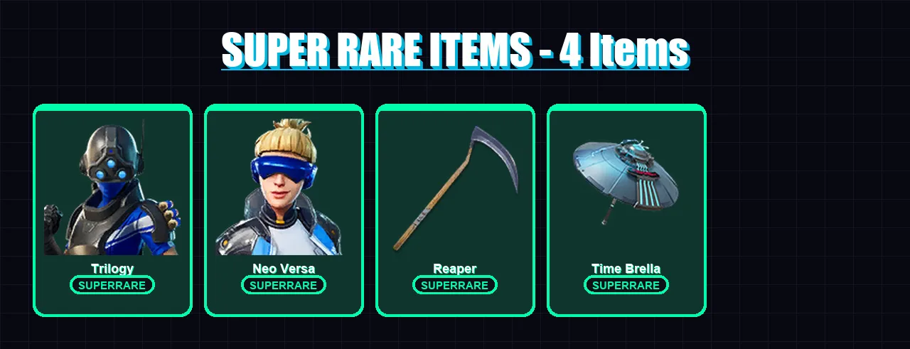 [PC] | Trilogy | Neo Versa | Fade | Midas | Red Knight | 154 skin | 167 pickaxe | 120 emote | 125 glider | Lv2668 — Fortnite account