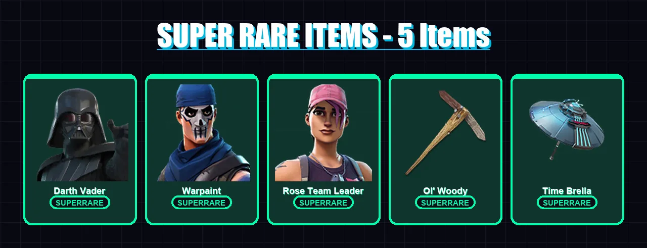 [PC/PSN] | Darth Vader | Warpaint | Rose Team Leader | Malik | Midas | 153 skin | 163 pickaxe | 156 emote | 148 glider | Lv2396 — Fortnite account