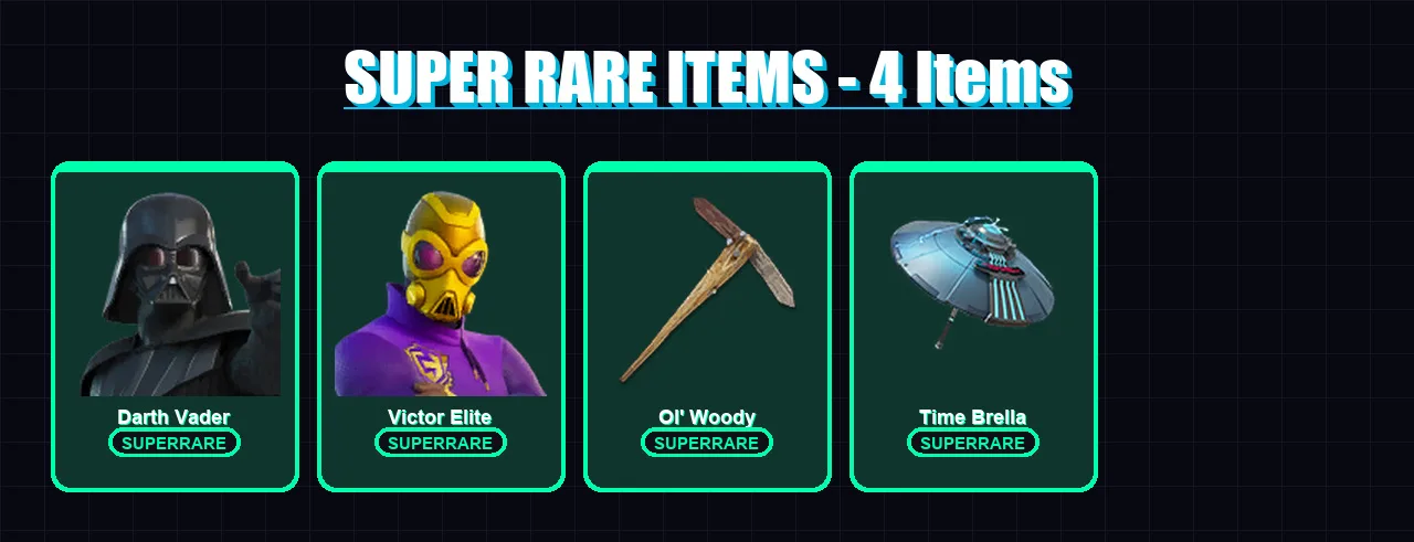 [PS4/PS5/XBOX/PC] | Darth Vader | Victor Elite | Ronin | Midas | The Cube Queen | 281 skin | 335 pickaxe | 250 emote | 285 glider | Lv5447