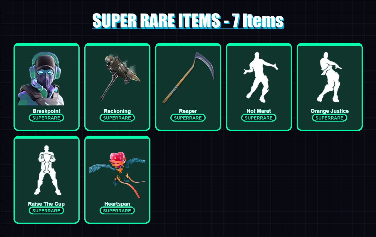 [PS4/PS5/XBOX/PC] | Breakpoint | Ragnarok | Drift | Calamity | Enforcer | 74 skin | 68 pickaxe | 91 emote | 73 glider | Lv1052