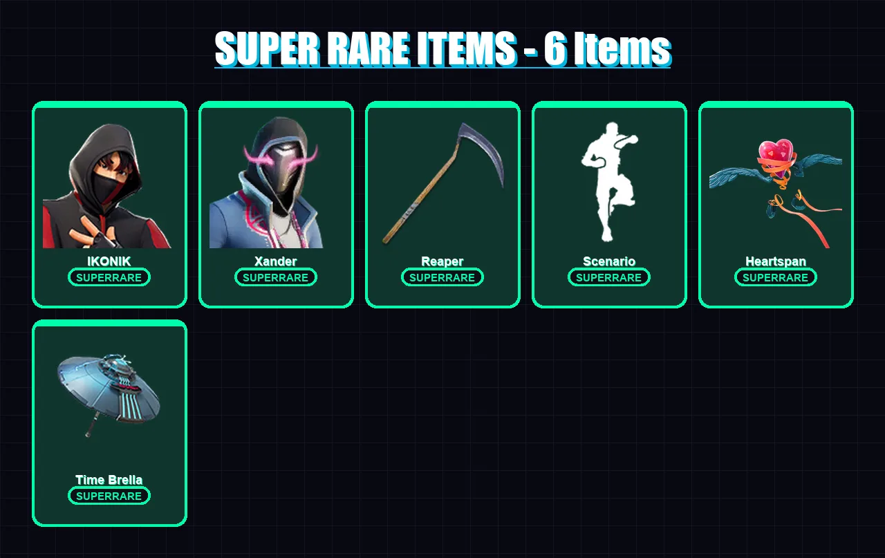 [PC/XBOX/PSN] | IKONIK | Xander | Lynx | Zenith | Peter Griffin | 117 skin | 194 pickaxe | 143 emote | 162 glider | Lv3510