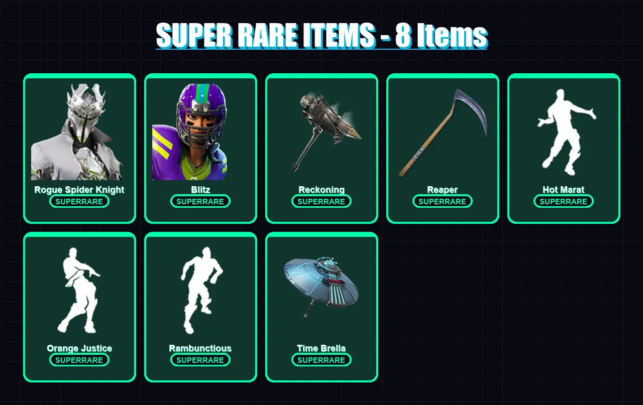[PC/XBOX/PSN] | Rogue Spider Knight | Blitz | Leviathan | Midas | Frozen Raven | 144 skin | 139 pickaxe | 111 emote | 102 glider | Lv1616 — Fortnite account