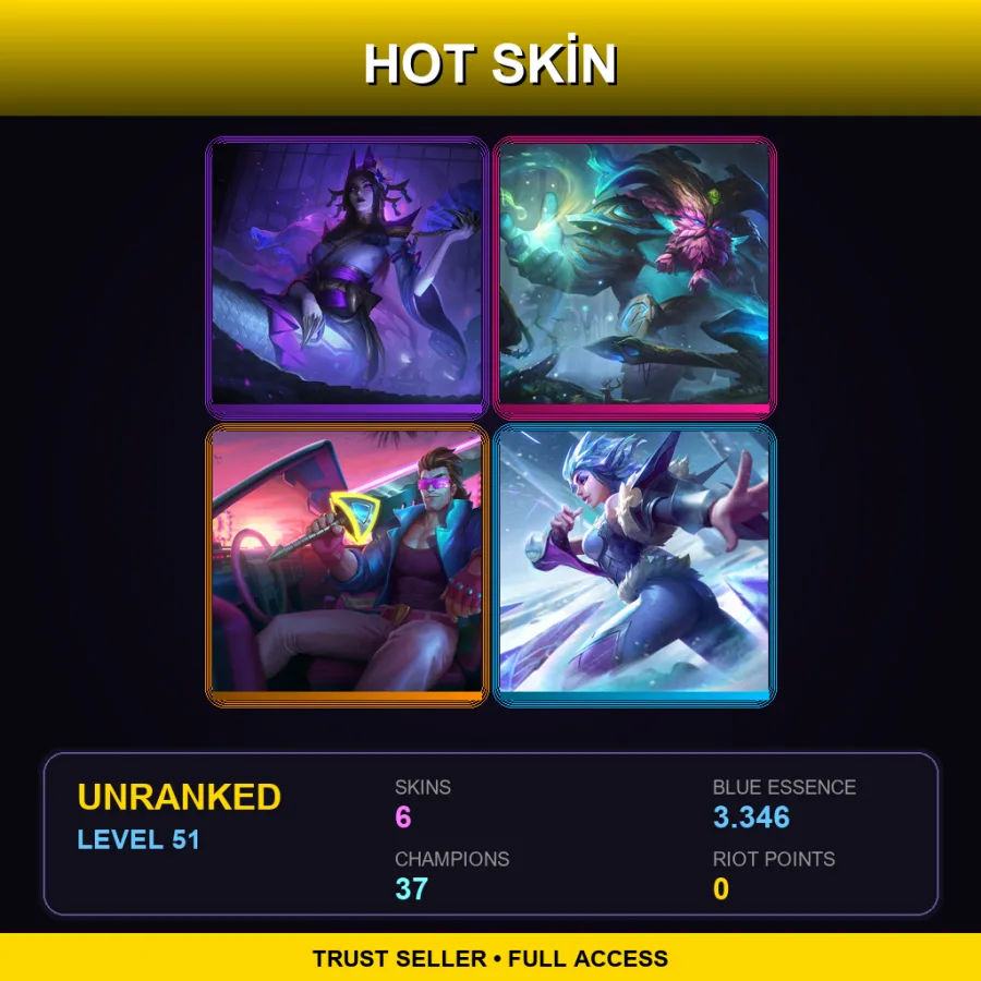 EUNE | Lv51 | Unranked | 6 Skin | 37 Champ — Frostblade Irelia