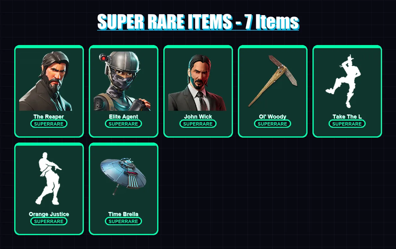 [PC/XBOX/PSN] | The Reaper | Omega | Elite Agent | John Wick | Peter Griffin | 164 skin | 137 pickaxe | 180 emote | 116 glider | Lv1769 — Fortnite account