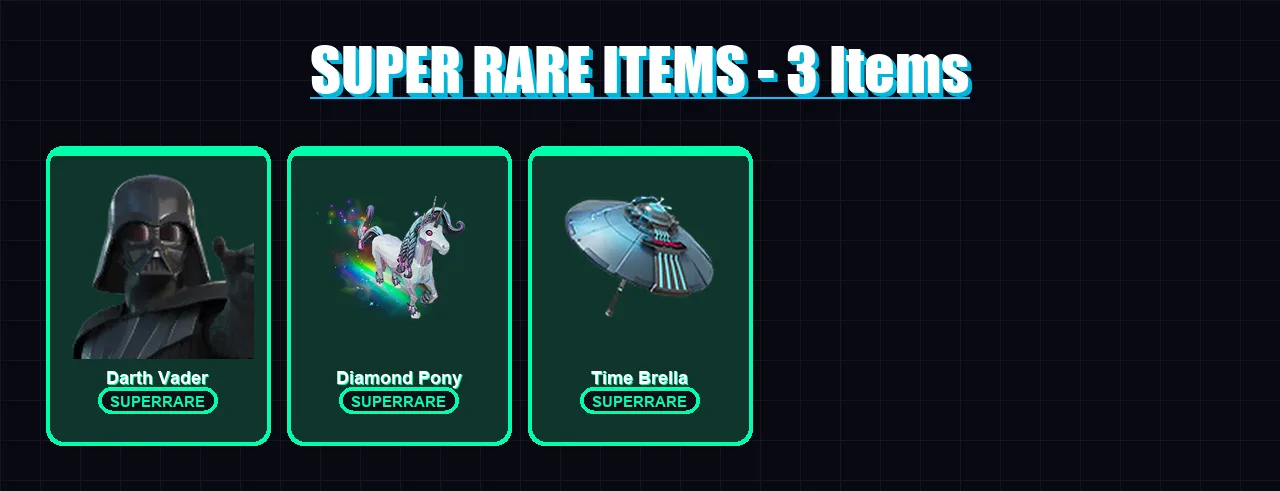 [PC] | Darth Vader | Spectra Knight | Ronin | The Imagined | Alli | 269 skin | 269 pickaxe | 151 emote | 192 glider | Lv2247 — Fortnite account