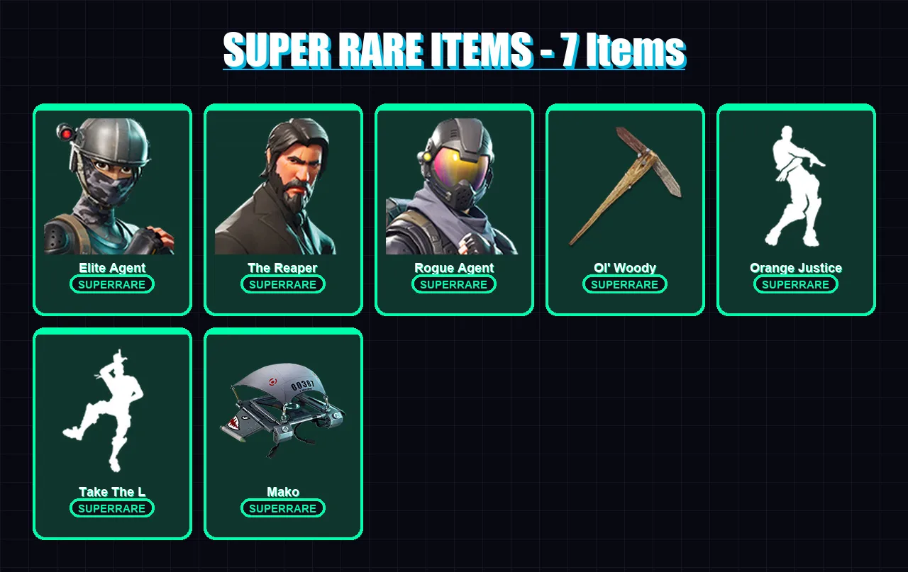 [PC/XBOX/PSN] | Elite Agent | The Reaper | Rogue Agent | Dark Voyager | Carbide | 24 skin | 22 pickaxe | 25 emote | 20 glider | Lv446 — Fortnite account