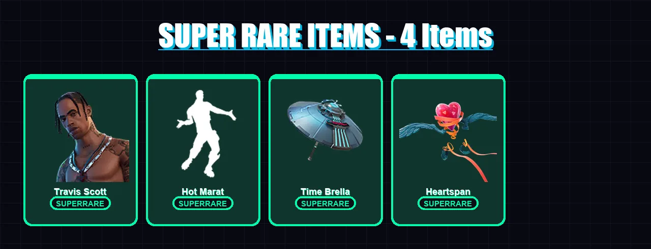 [PC/XBOX/PSN] | Travis Scott | Valeria | Blackheart | Ruin | Mandalorian | 102 skin | 110 pickaxe | 96 emote | 101 glider | Lv1750 — Fortnite account