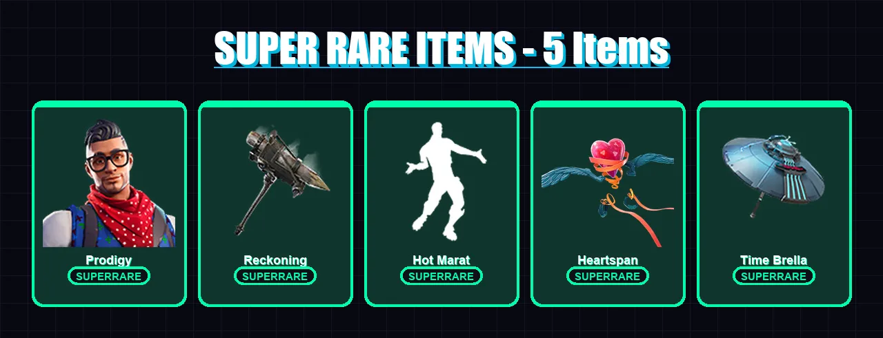 [PS4/PS5/XBOX/PC] | Prodigy | Vendetta | Zenith | Catalyst | Calamity | 95 skin | 98 pickaxe | 79 emote | 101 glider | Lv1205