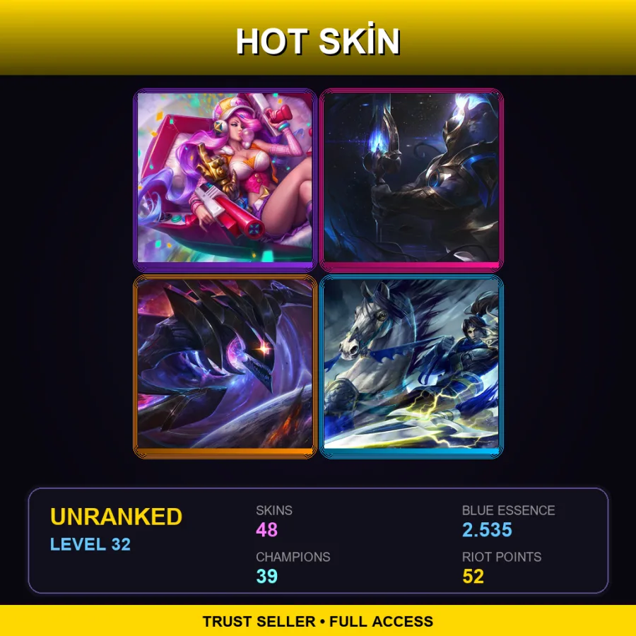 TW | Lv32 | Unranked | 48 Skin | 39 Champ — Sanguine Garen