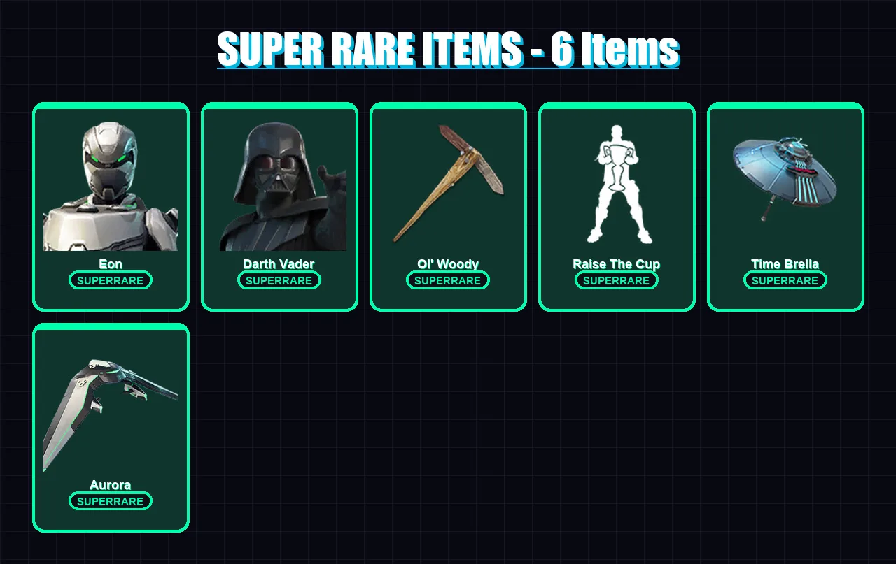[PC/XBOX/PSN] | Eon | Darth Vader | Paradigm (Reality-659) | Predator | The Ice King | 270 skin | 297 pickaxe | 262 emote | 228 glider | Lv3160