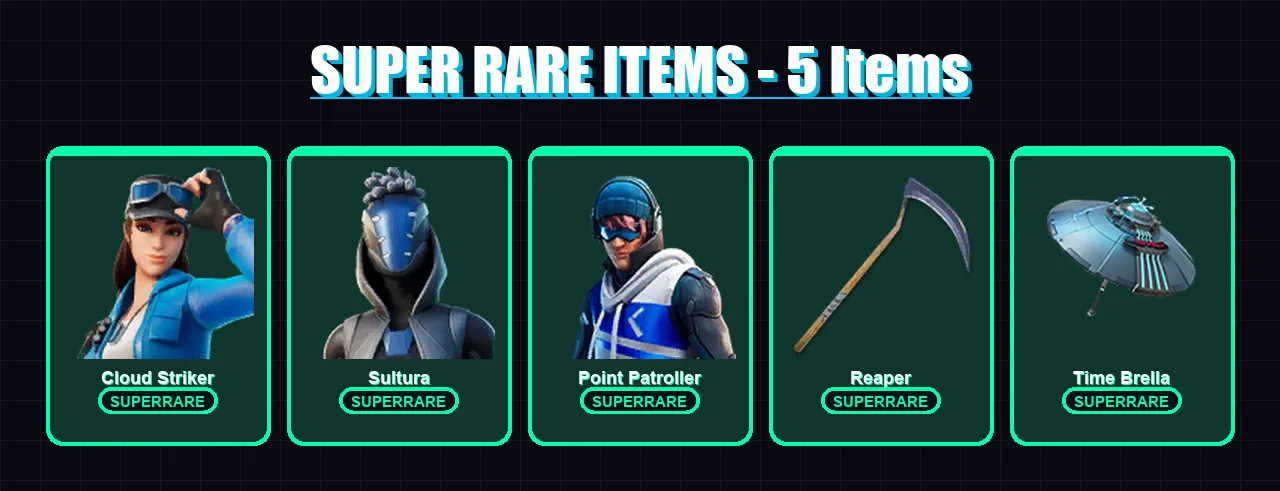 [PS4/PS5/XBOX/PC] | Cloud Striker | Sultura | Point Patroller | Alli | Molten Battle Hound | 85 skin | 153 pickaxe | 106 emote | 135 glider | Lv2496
