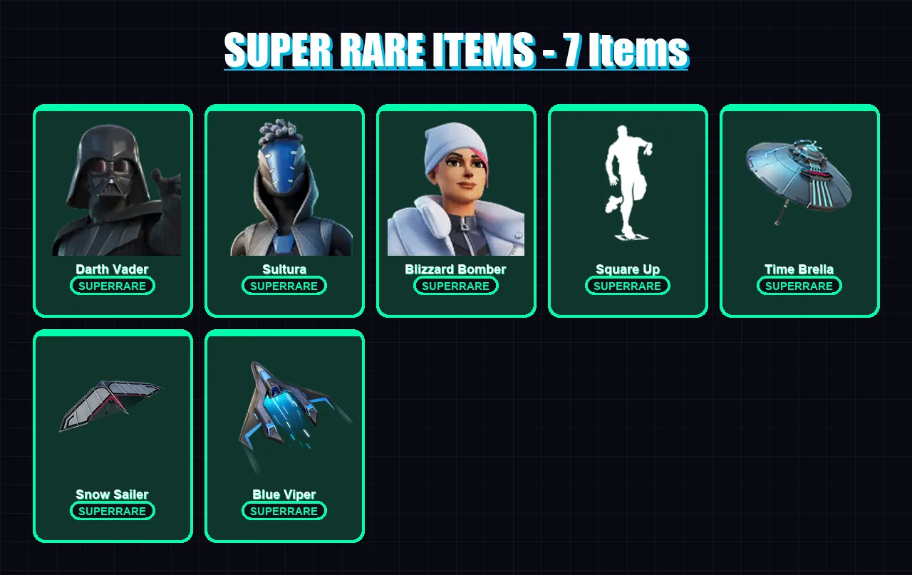 [PC/XBOX] | Darth Vader | Sultura | Blizzard Bomber | Era | Peter Griffin | 322 skin | 367 pickaxe | 293 emote | 236 glider | Lv4141