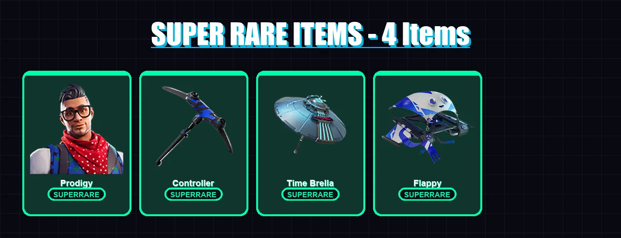 [PC/PSN] | Prodigy | Paradigm (Reality-659) | Gear Specialist Maya | Midas | Blackheart | 74 skin | 142 pickaxe | 111 emote | 129 glider | Lv2265