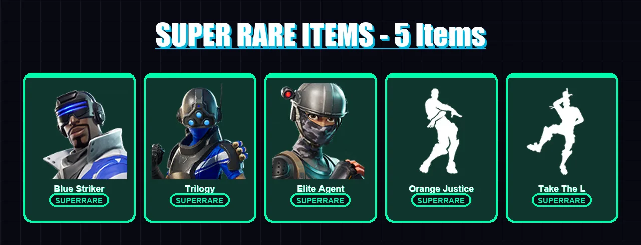 [PC/XBOX] | Blue Striker | Trilogy | Elite Agent | Valor | Ragnarok | 31 skin | 27 pickaxe | 30 emote | 32 glider | Lv478