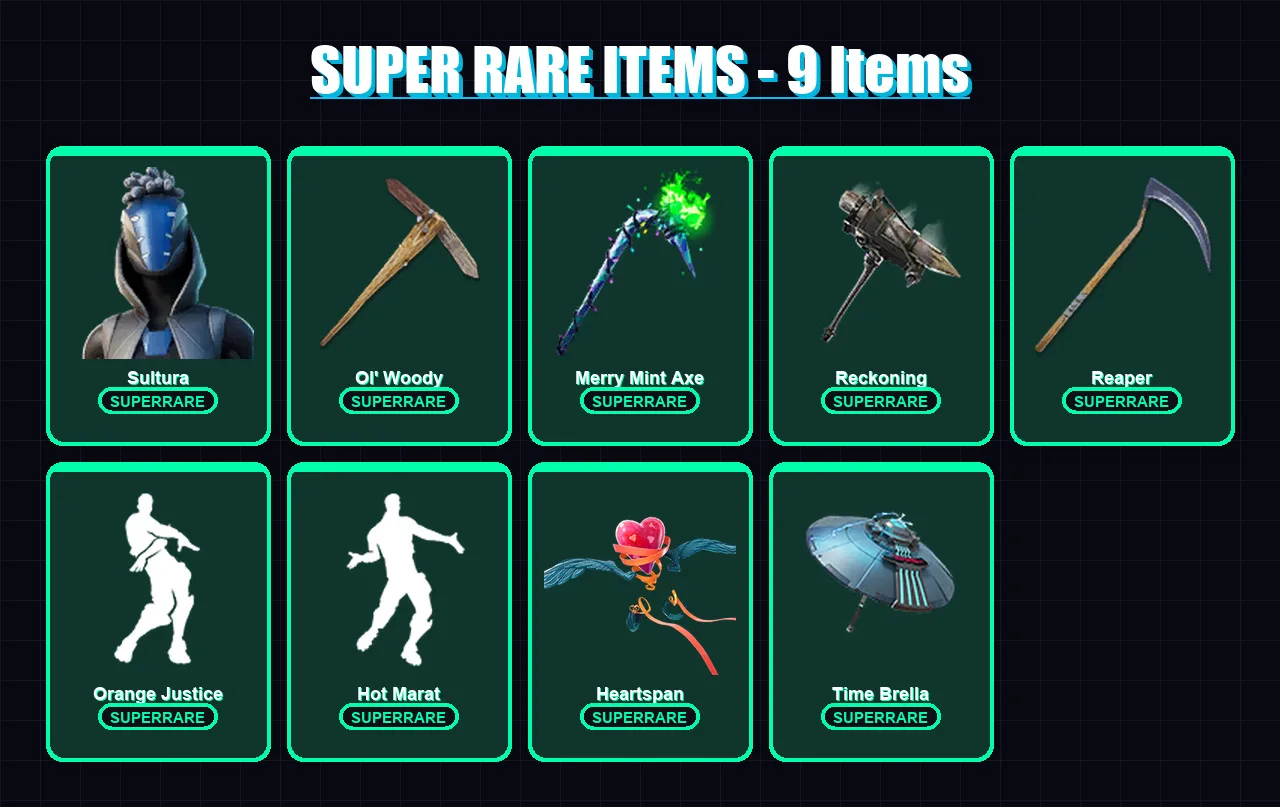 [SWITCH/PC] | Sultura | Drift | Fade | Mandalorian | Fusion | 91 skin | 85 pickaxe | 85 emote | 93 glider | Lv1616