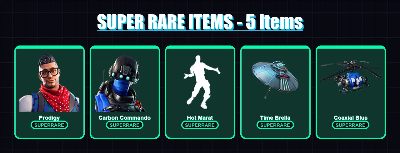 [PS4/PS5/XBOX/PC] | Prodigy | Carbon Commando | Ruin | Rox | Vendetta | 56 skin | 78 pickaxe | 86 emote | 71 glider | Lv1528