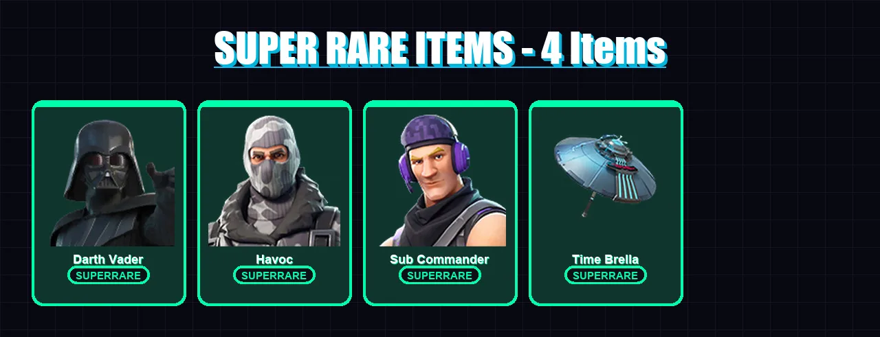 [PC/XBOX/PSN] | Darth Vader | Havoc | Sub Commander | Snap | Sentinel | 39 skin | 53 pickaxe | 59 emote | 56 glider | Lv785