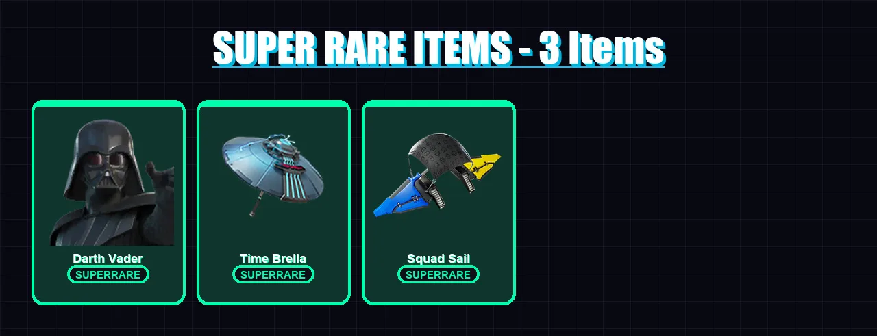 [SWITCH/XBOX/PSN/PC] | Darth Vader | The Cube Queen | Valeria | Nezumi | Era | 292 skin | 339 pickaxe | 280 emote | 258 glider | Lv5726