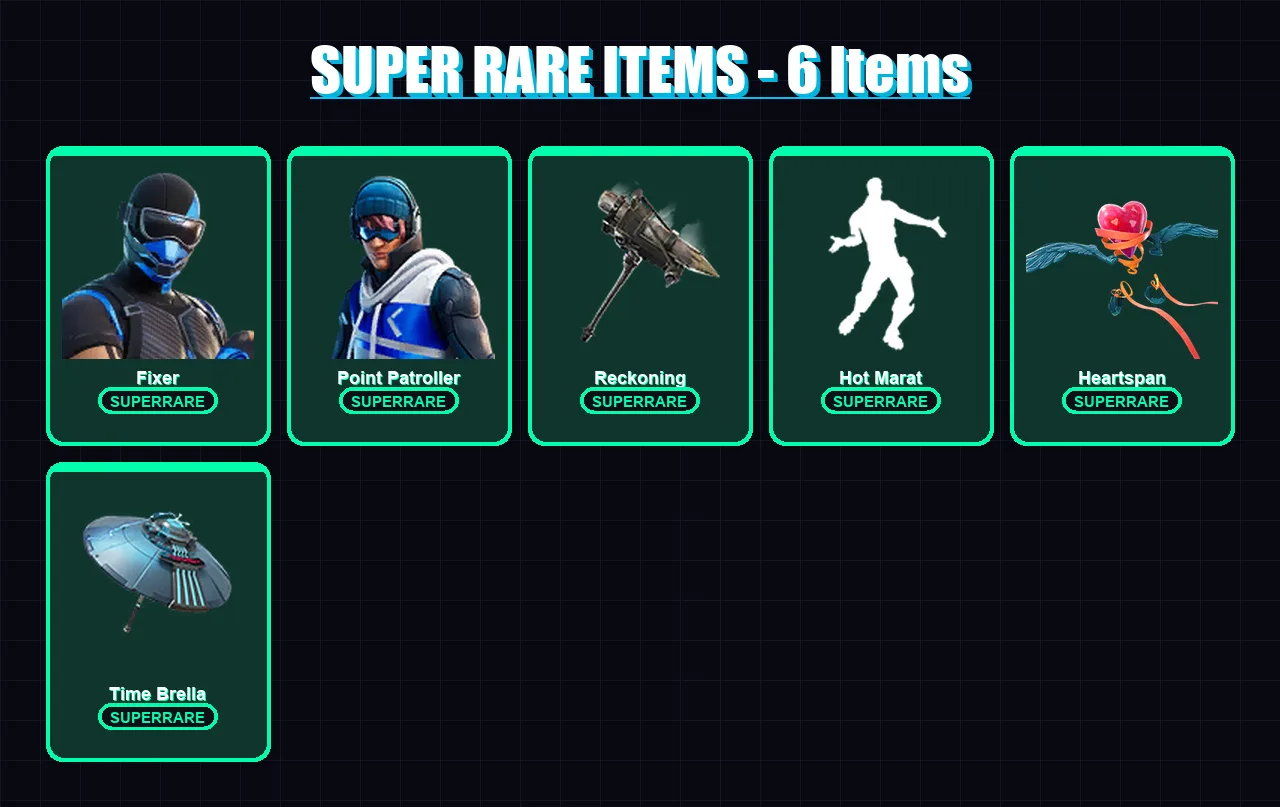 [PS4/PS5/PC] | Fixer | Point Patroller | Mandalorian | Luxe | Ronin | 116 skin | 141 pickaxe | 125 emote | 145 glider | Lv2100