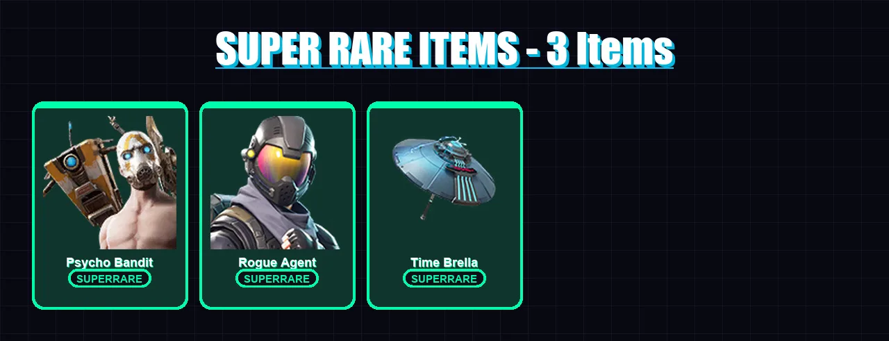 [PC/XBOX/PSN] | Psycho Bandit | Rogue Agent | Lynx | Ruin | Zenith | 42 skin | 38 pickaxe | 58 emote | 47 glider | Lv592