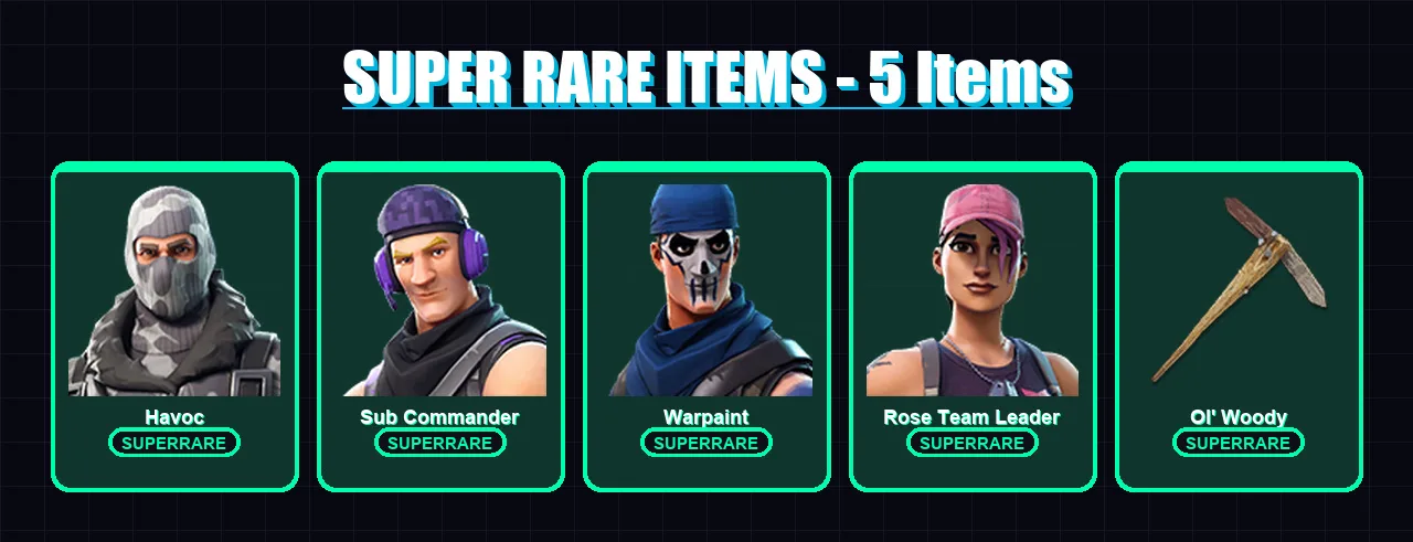 [PC/XBOX] | Havoc | Sub Commander | Warpaint | Rose Team Leader | Molten Battle Hound | 20 skin | 12 pickaxe | 32 emote | 23 glider | Lv274 — Fortnite account