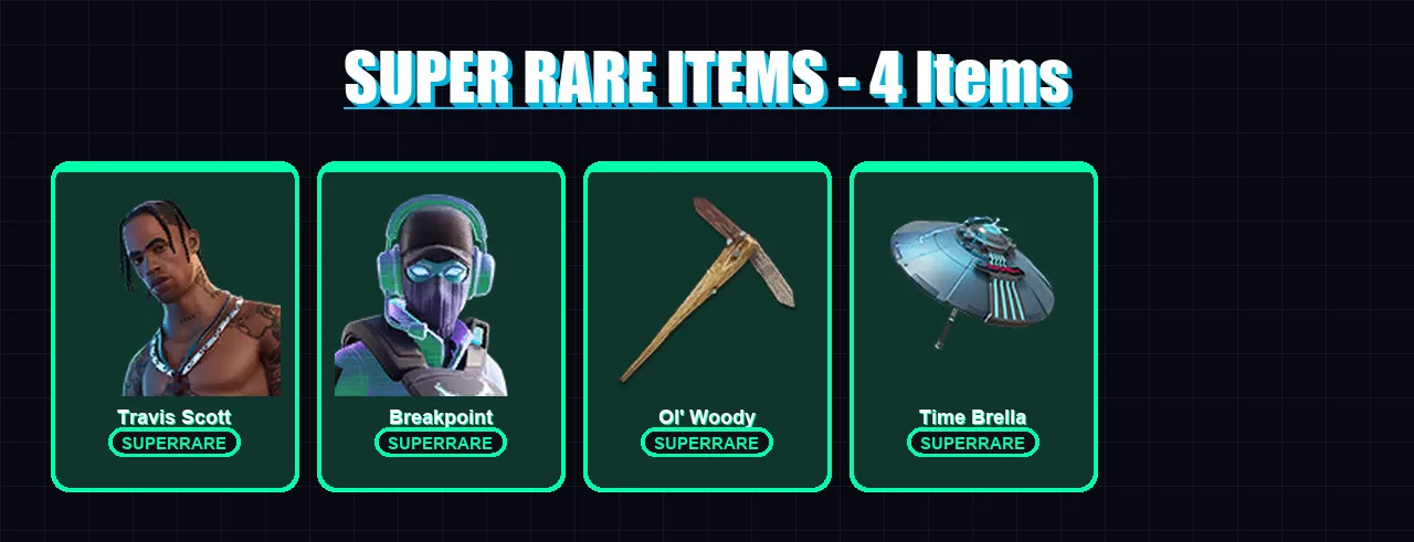 [PS4/PS5/XBOX/PC] | Travis Scott | Breakpoint | Fusion | Molten Battle Hound | Fade | 236 skin | 247 pickaxe | 160 emote | 180 glider | Lv2488 — Fortnite account