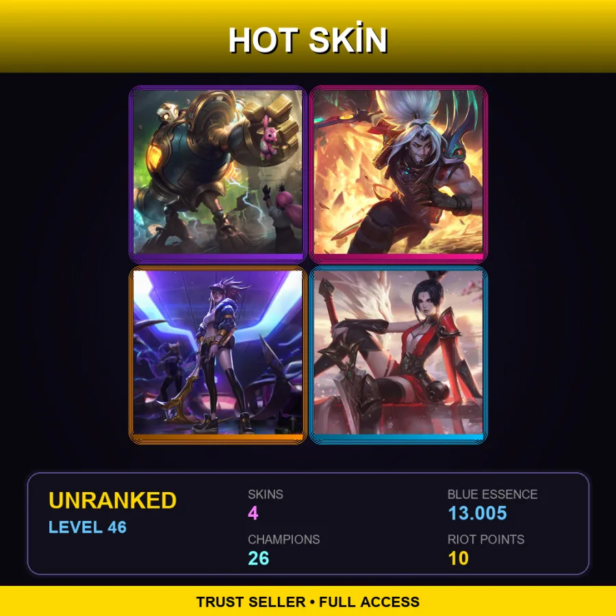 LAS | Lv46 | Unranked | 4 Skin | 26 Champ — Victorious Blitzcrank