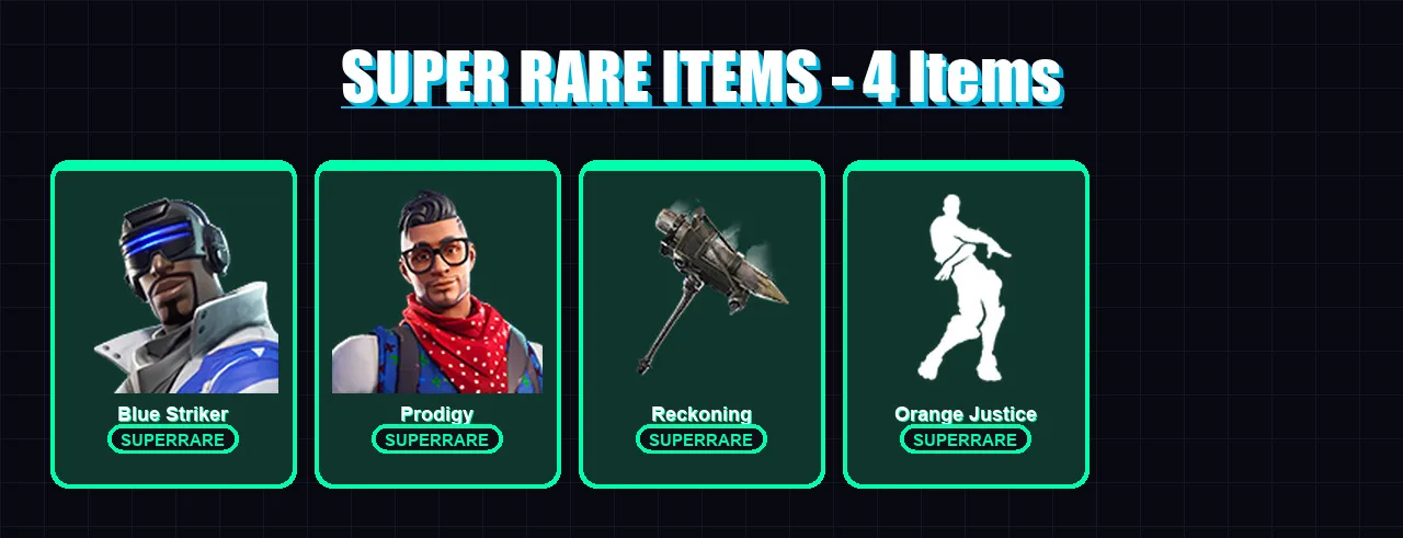 [PC/XBOX] | Blue Striker | Prodigy | Calamity | Lynx | Catalyst | 28 skin | 17 pickaxe | 23 emote | 25 glider | Lv327
