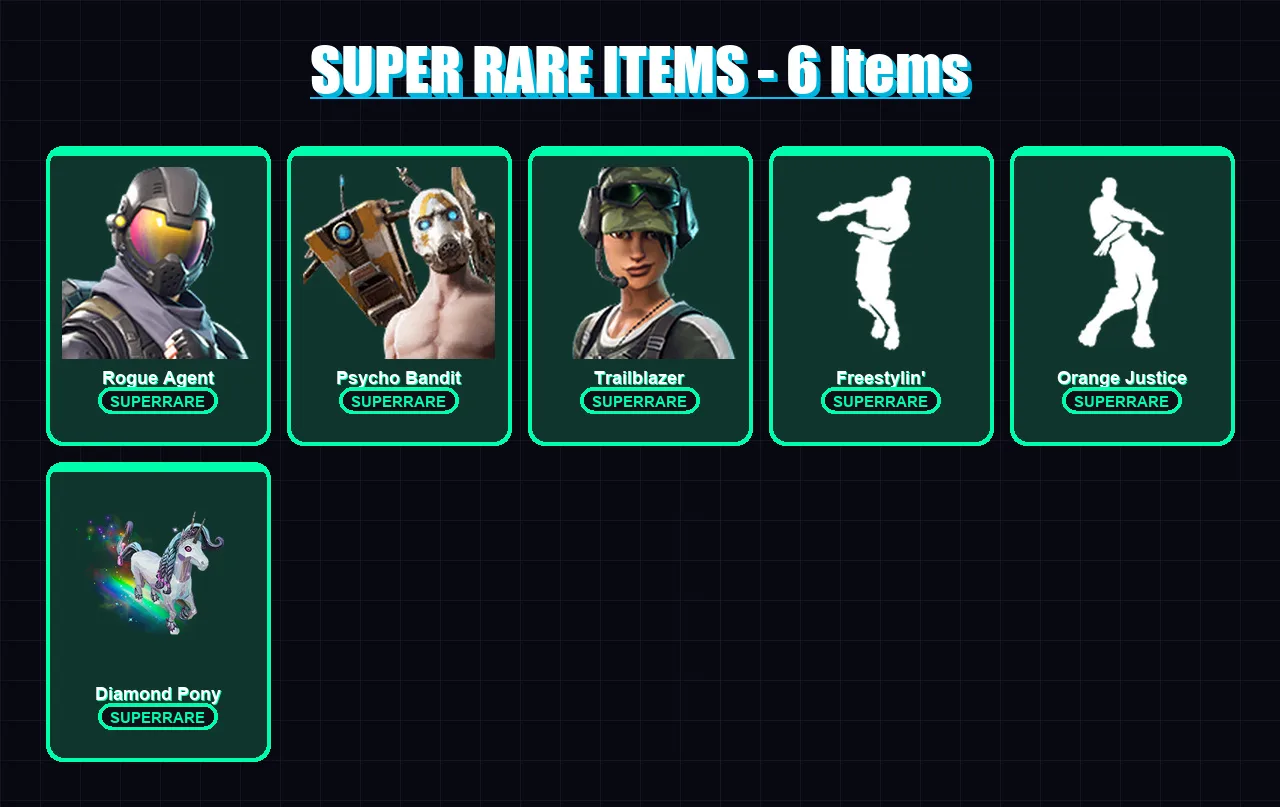 [PC/XBOX/PSN] | Rogue Agent | Psycho Bandit | Trailblazer | Omega | Cuddle Team Leader | 13 skin | 8 pickaxe | 12 emote | 8 glider | Lv125