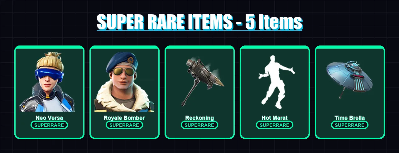 [PC/XBOX/PSN] | Neo Versa | Royale Bomber | Sentinel | Midas | Son Goku | 93 skin | 109 pickaxe | 88 emote | 117 glider | Lv1368
