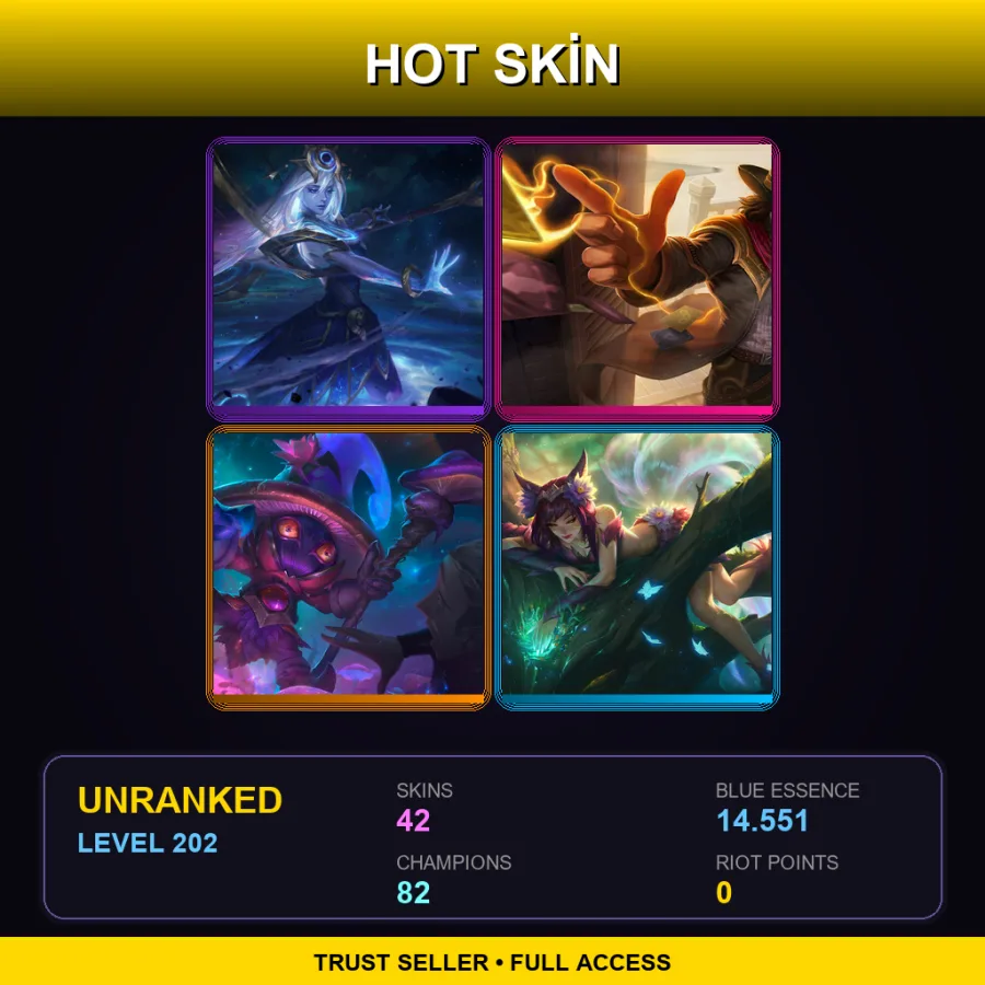 LAS | Lv202 | Unranked | 42 Skin | 82 Champ — Debonair Jayce