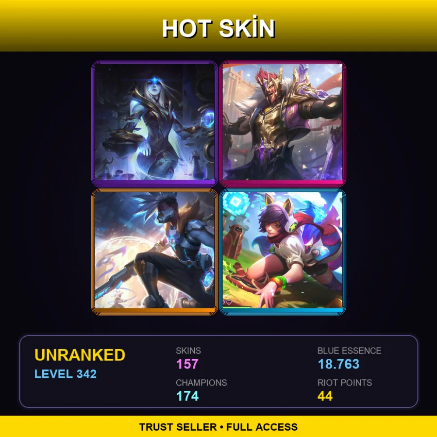 LAN | Lv342 | Unranked | 157 Skin | 174 Champ — Firecracker Teemo