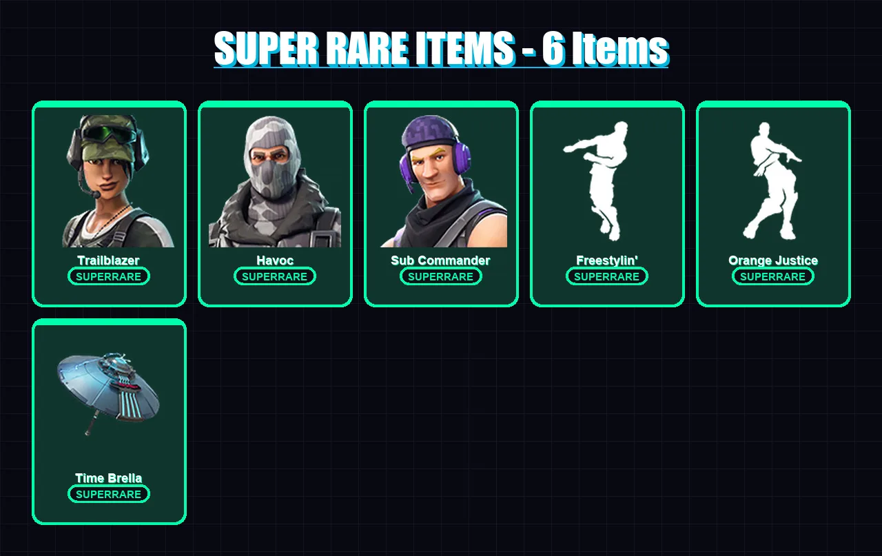 [PC/XBOX/PSN] | Trailblazer | Havoc | Sub Commander | Carbide | The Visitor | 22 skin | 24 pickaxe | 28 emote | 23 glider | Lv428