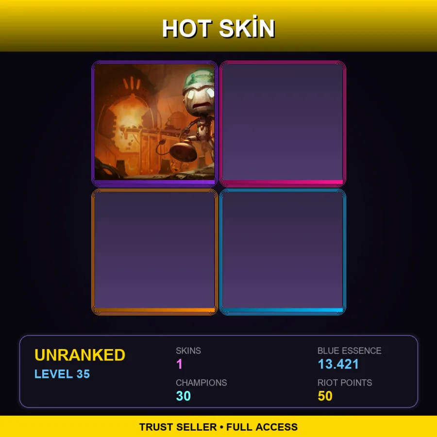 EUNE | Lv35 | Unranked | 1 Skin | 30 Champ with Twitch
