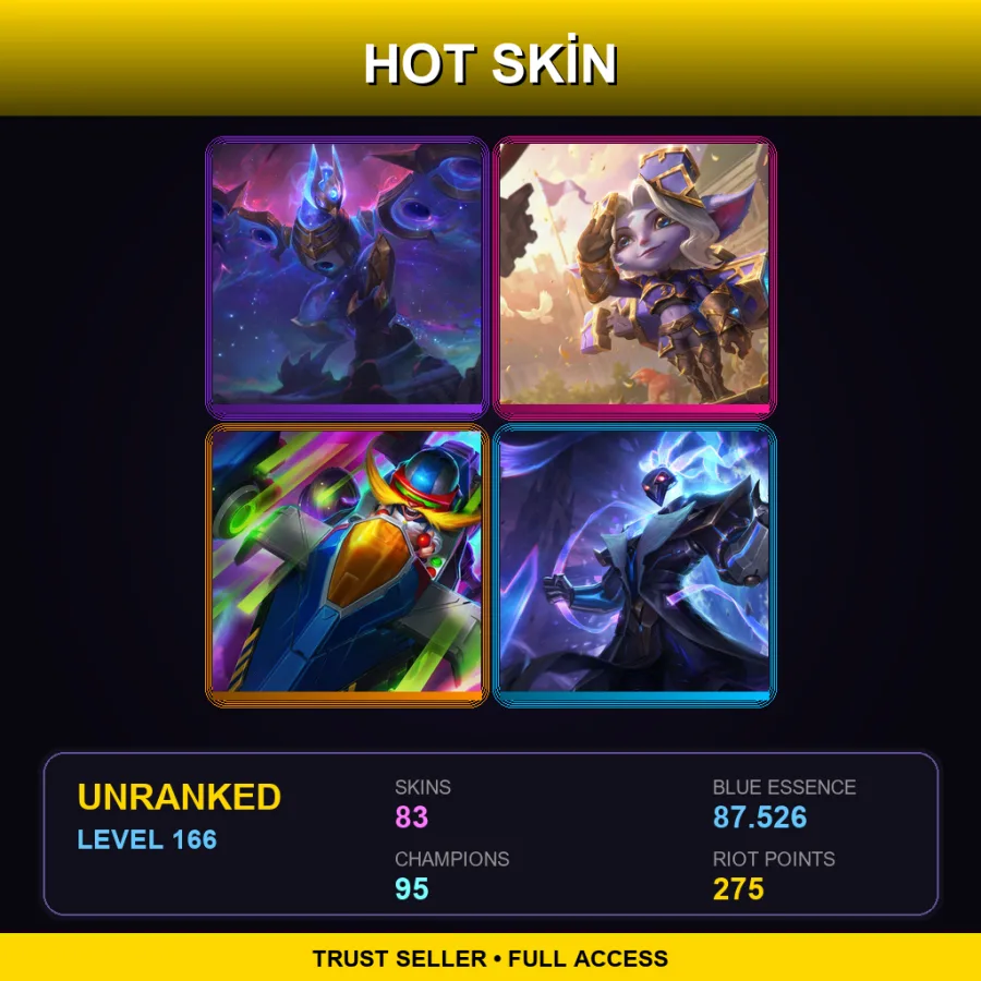 EUW | Lv166 | Unranked | 83 Skin | 95 Champ — Battle Academia Garen