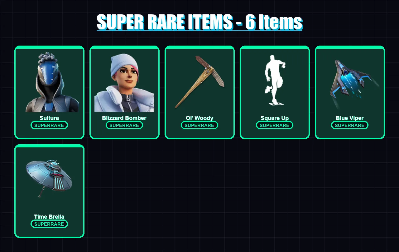 [PS4/PS5/PC] | Sultura | Blizzard Bomber | Galaxy Scout | Peter Griffin | Mizuki | 79 skin | 92 pickaxe | 77 emote | 77 glider | Lv1300
