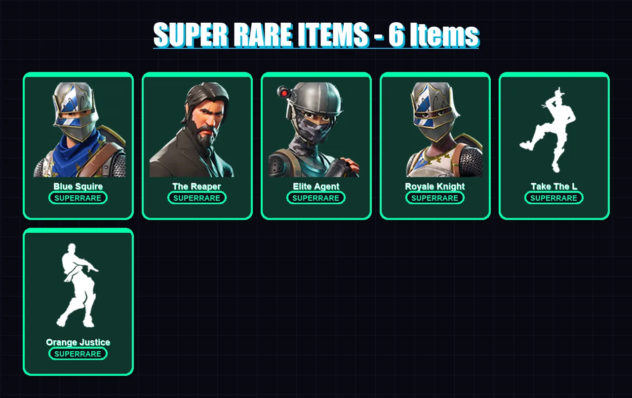 [PC/PSN] | Blue Squire | The Reaper | Elite Agent | Royale Knight | Carbide | 21 skin | 18 pickaxe | 19 emote | 22 glider | Lv310