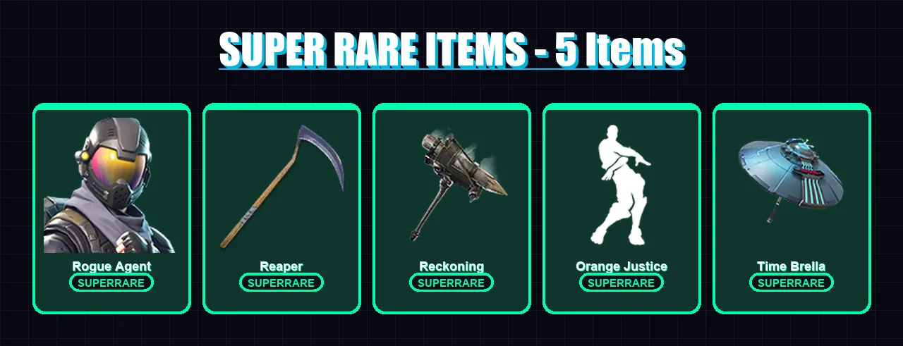 [SWITCH/XBOX/PSN/PC] | Rogue Agent | Ravage | The Ice King | Zenith | Power Chord | 82 skin | 31 pickaxe | 47 emote | 36 glider | Lv374