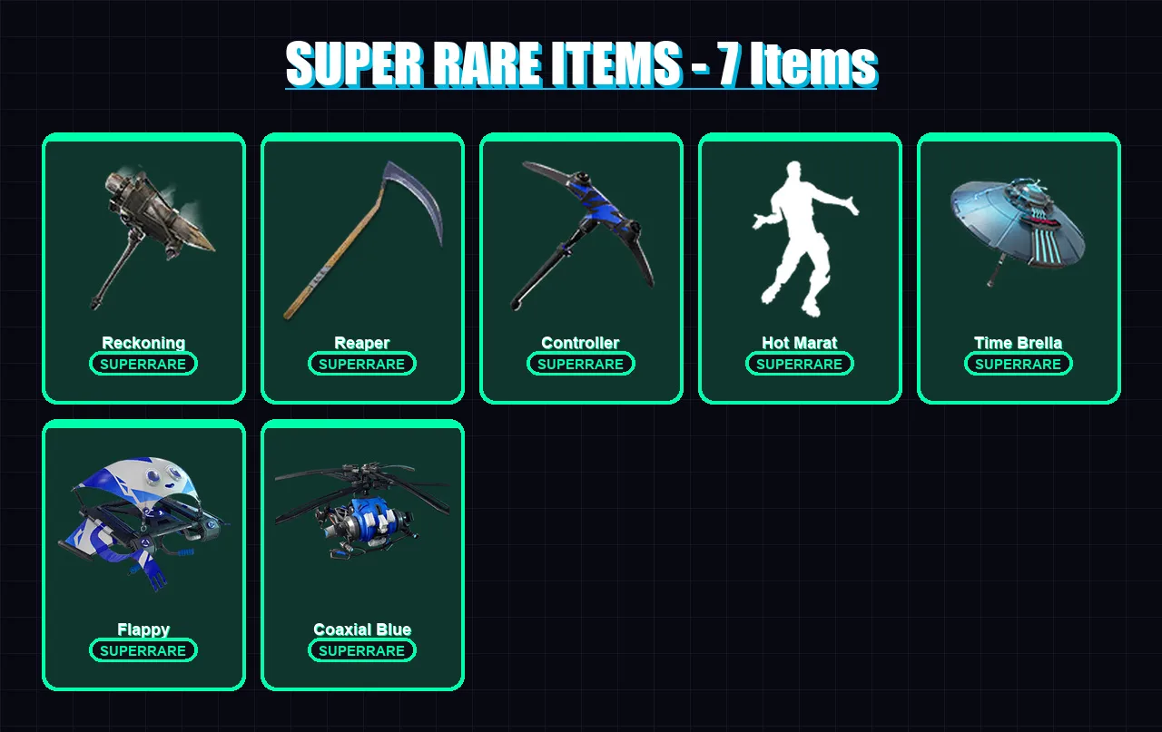[PC] | Blackheart | Zenith | Kymera | Fade | The Prisoner | 86 skin | 91 pickaxe | 87 emote | 94 glider | Lv1421