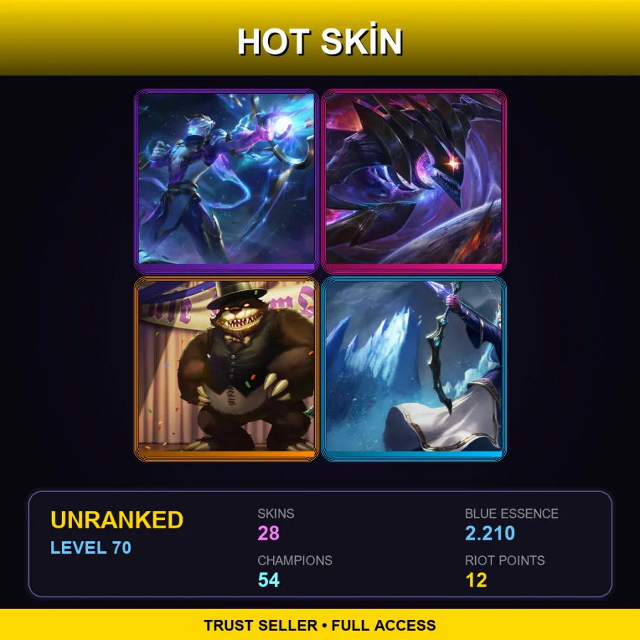 EUNE | Lv70 | Unranked | 28 Skin | 54 Champ — Oktoberfest Gragas