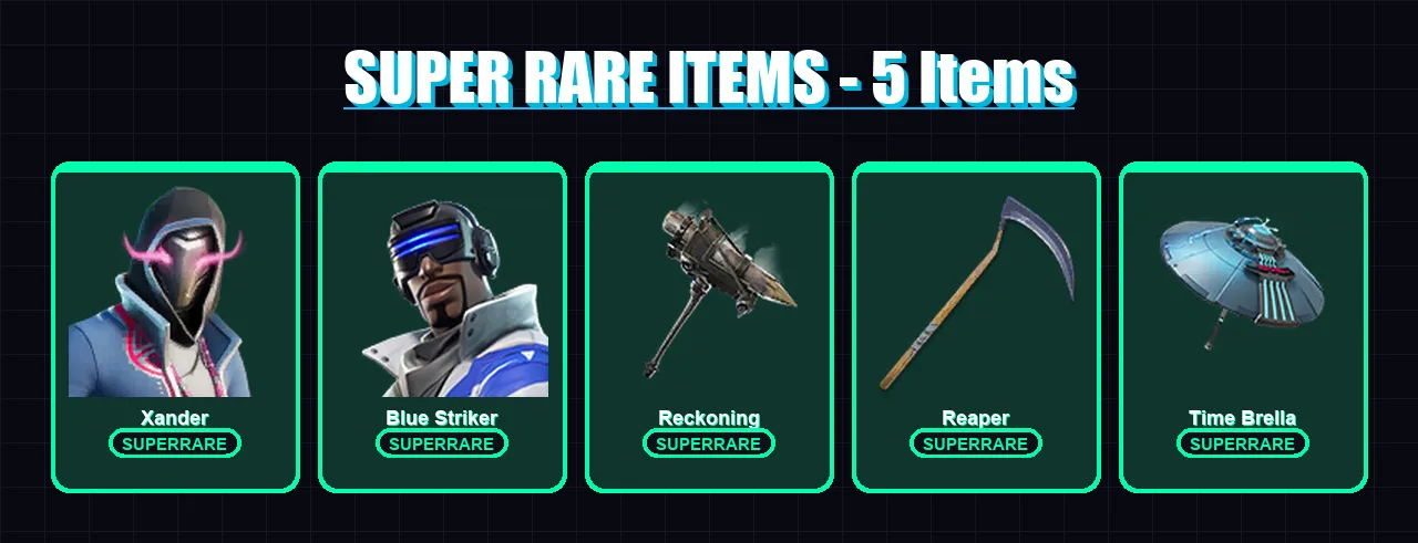 [PC/XBOX/PSN] | Xander | Blue Striker | Midas | Gear Specialist Maya | Deadpool | 82 skin | 106 pickaxe | 83 emote | 88 glider | Lv1457