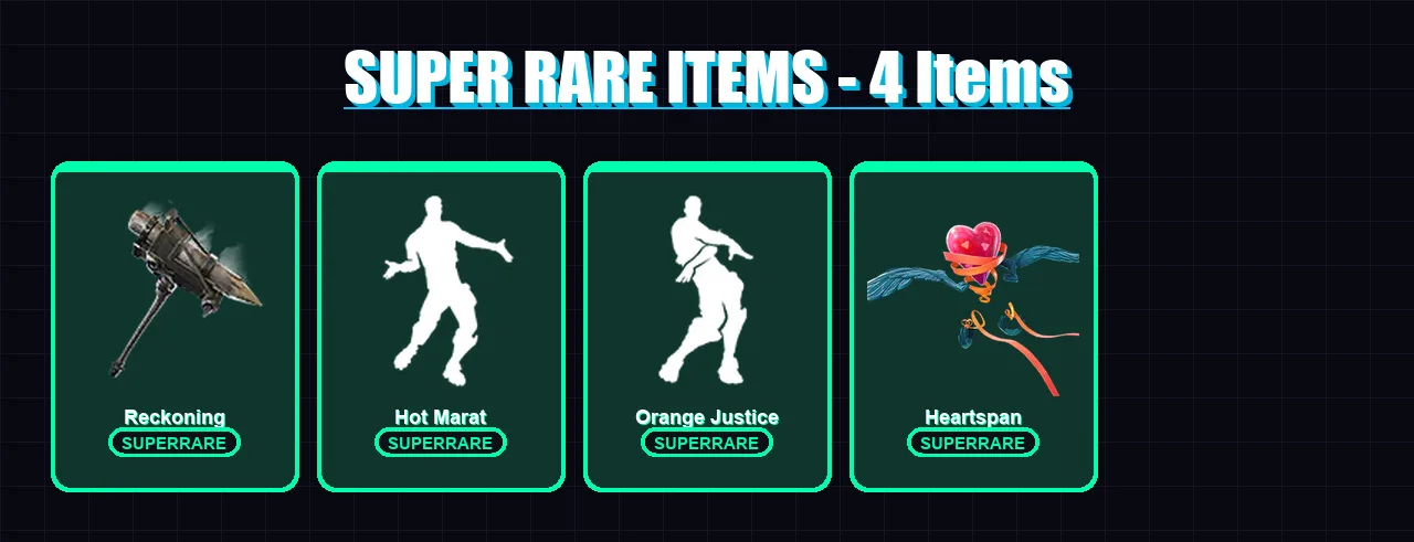 [PC/XBOX] | Dire | Ragnarok | Ultima Knight | Enforcer | Sorana | 126 skin | 114 pickaxe | 110 emote | 117 glider | Lv1614