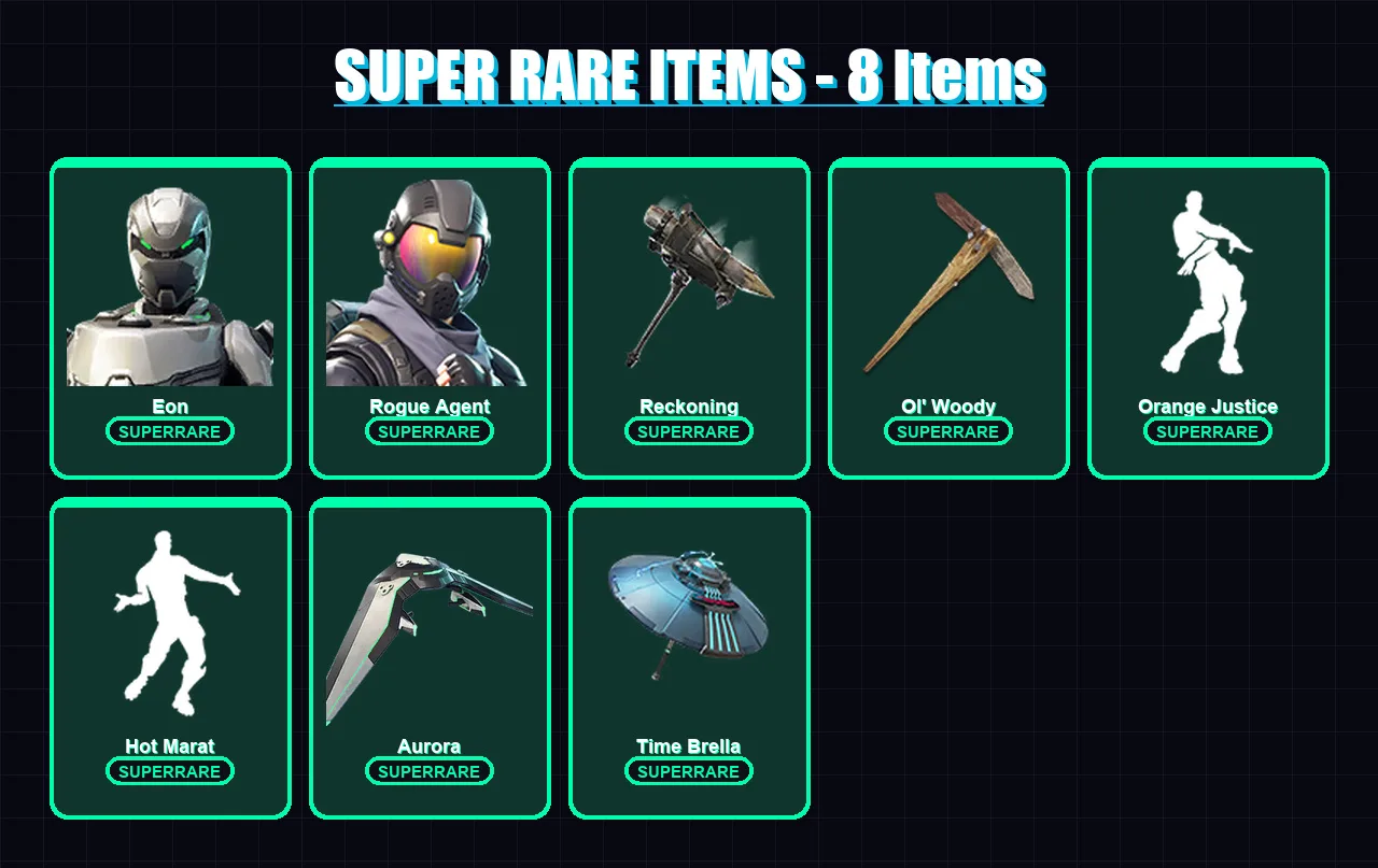 [SWITCH/XBOX/PSN/PC] | Eon | Rogue Agent | Carbide | Drift | Calamity | 104 skin | 118 pickaxe | 121 emote | 95 glider | Lv1082