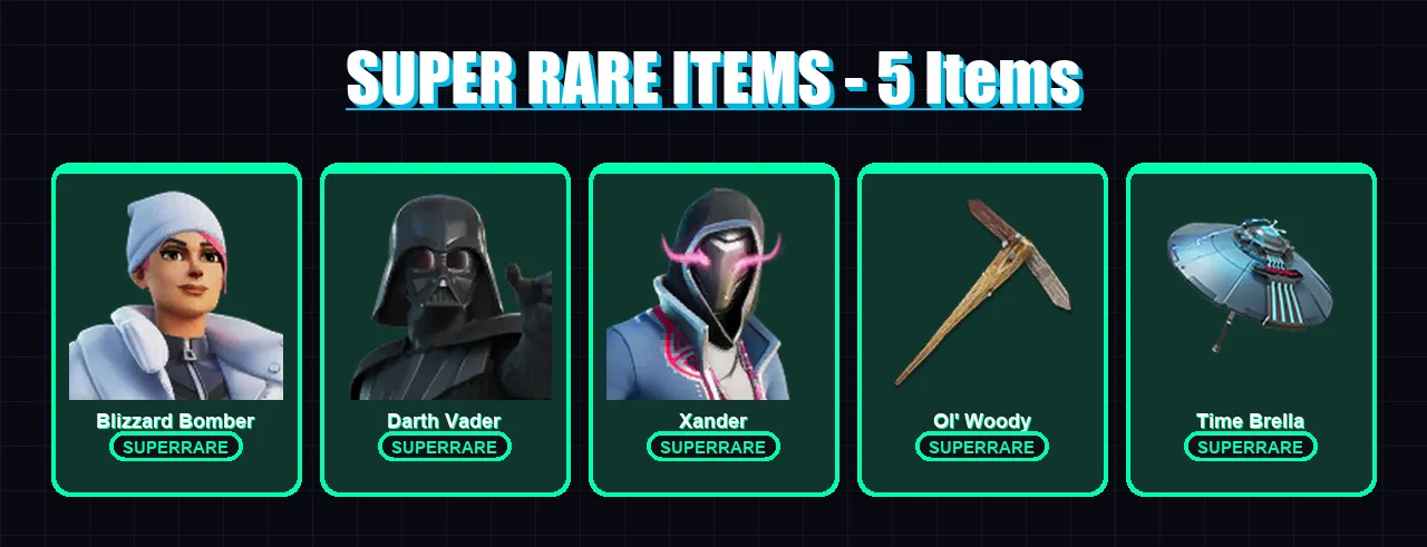 [PS4/PS5/XBOX/PC] | Blizzard Bomber | Darth Vader | Xander | Ronin | Joltara | 213 skin | 268 pickaxe | 155 emote | 183 glider | Lv2778 — Fortnite account