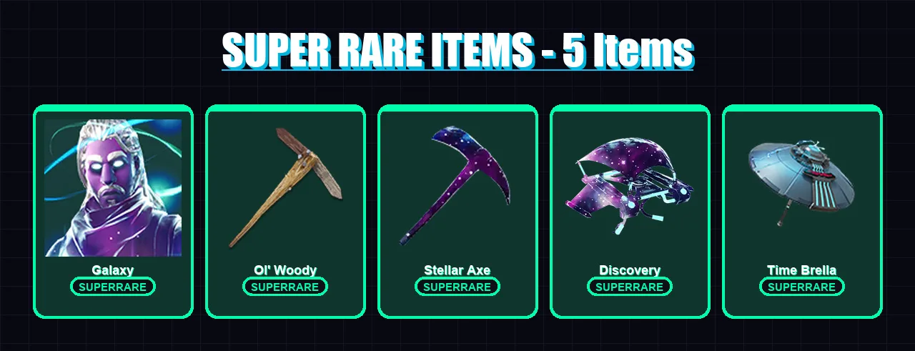 [PC/XBOX/PSN] | Galaxy | Kado Thorne | Nezumi | Omegarok | Paradigm (Reality-659) | 91 skin | 105 pickaxe | 80 emote | 87 glider | Lv1416