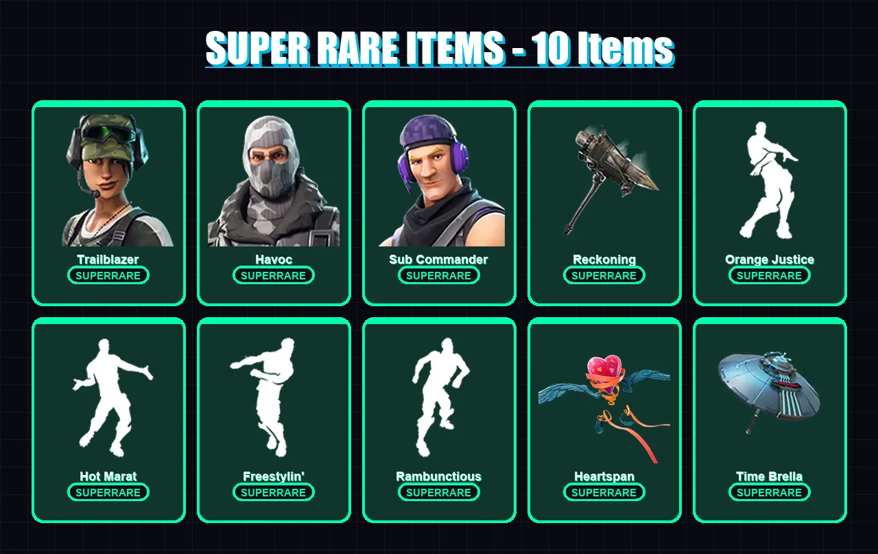 [PC/XBOX] | Trailblazer | Havoc | Sub Commander | Renzo the Destroyer | Ragnarok | 84 skin | 69 pickaxe | 79 emote | 68 glider | Lv1057