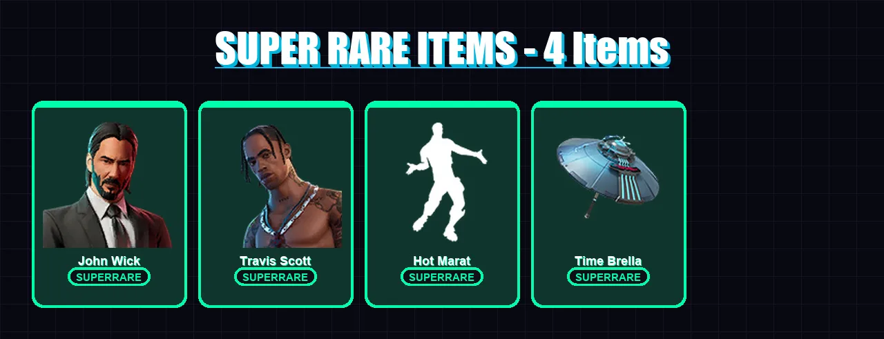 [PC/XBOX/PSN] | John Wick | Travis Scott | Luxe | Mandalorian | Molten Battle Hound | 109 skin | 94 pickaxe | 119 emote | 83 glider | Lv1484