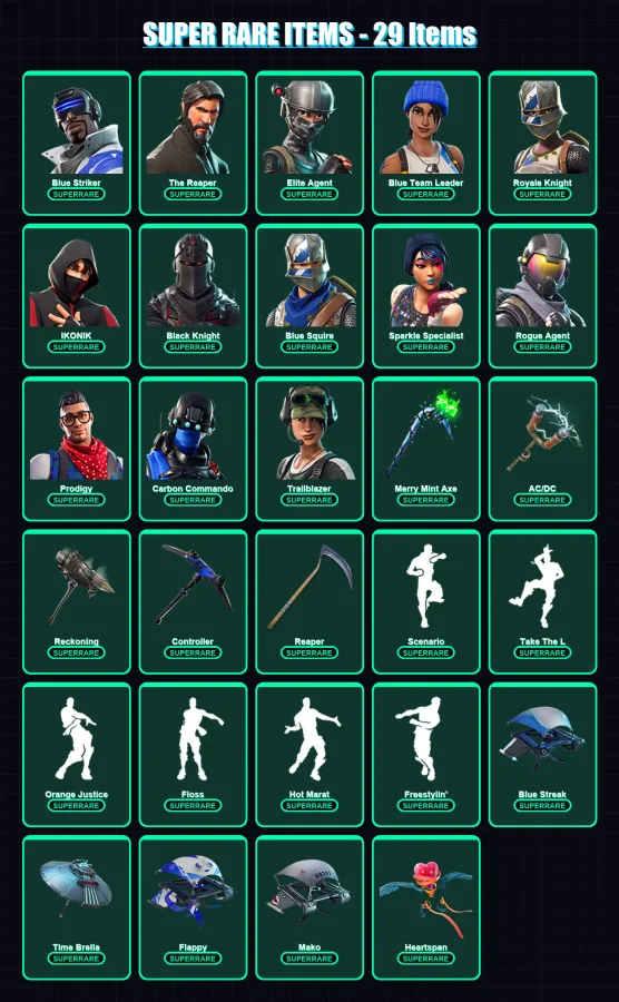 [PC/XBOX/PSN] | Blue Striker | The Reaper | Elite Agent | Blue Team Leader | Royale Knight | 109 skin | 80 pickaxe | 121 emote | 86 glider | Lv1336 — Fortnite account